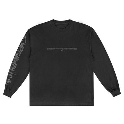 Latitud Fuego Long Sleeve T-Shirt - Black