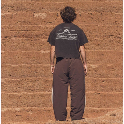 Latitud Fuego Lucha T-Shirt - Black / Brown