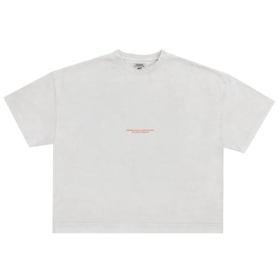 Latitud Fuego Womens Platanos Cropped T-Shirt - Ecru