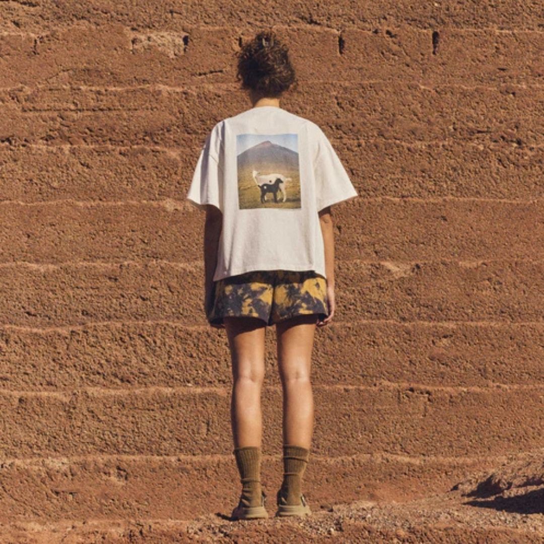 Latitud Fuego Yin Yang T-Shirt - White