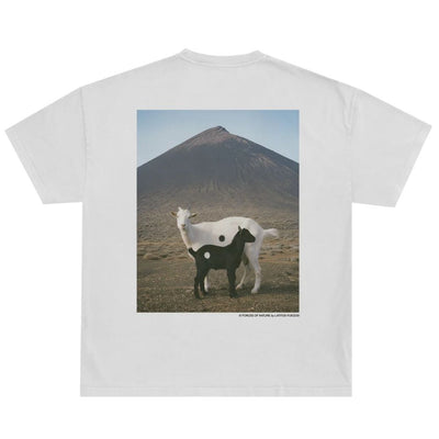 Latitud Fuego Yin Yang T-Shirt - White