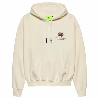 New Amsterdam Logo Hoodie - Bone / Potting Soil