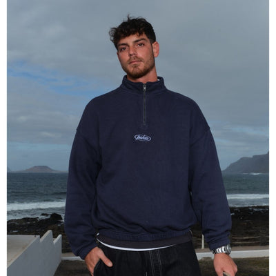 Pukas 90's Special Half Zip Fleece - Navy