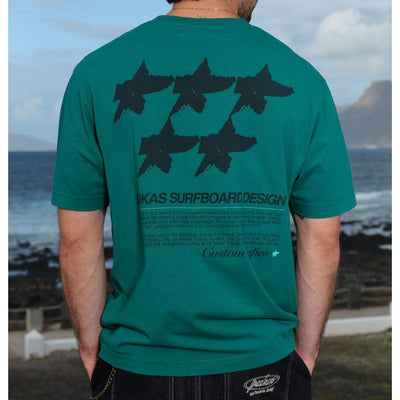 Pukas Five Star T-Shirt - Evergreen