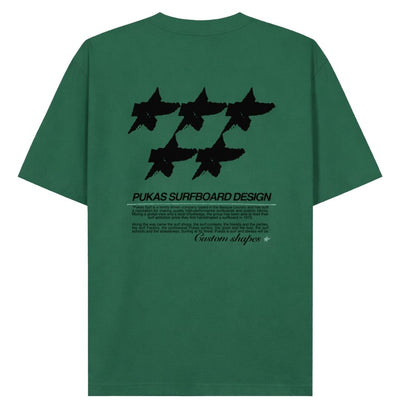 Pukas Five Star T-Shirt - Evergreen