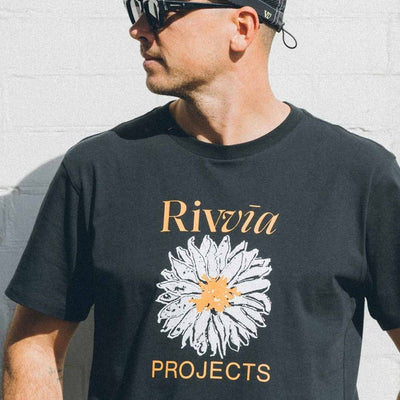 Rivvia Projects Blossom T-Shirt - Black