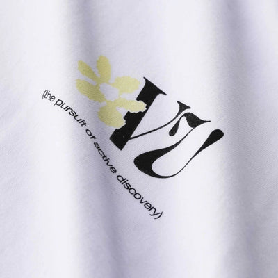 Rivvia Projects Digi Flower Long Sleeve T-Shirt - White