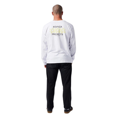 Rivvia Projects Digi Flower Long Sleeve T-Shirt - White