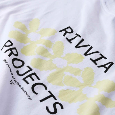 Rivvia Projects Digi Flower Long Sleeve T-Shirt - White