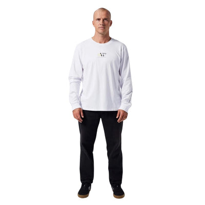 Rivvia Projects Digi Flower Long Sleeve T-Shirt - White