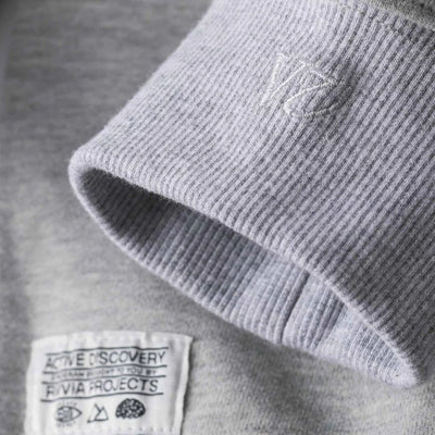 Rivvia Projects Disclosure Crew Neck - Grey Marle