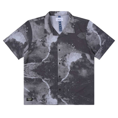 Rivvia Projects Mountain Short Sleeve Shirt - Charcoal