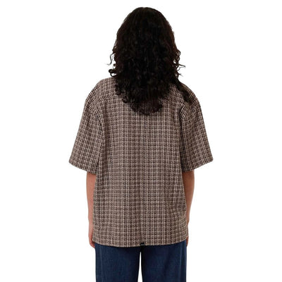 Thrills Hazed Adrianna Shirt - Coffee
