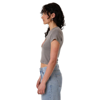 Thrills Natures Library Mini T-Shirt - Washed Grey