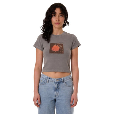 Thrills Natures Library Mini T-Shirt - Washed Grey