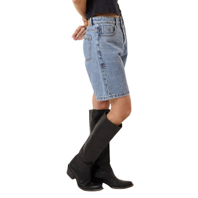 Thrills Reagan Slouch Short - Vintage Stone Blue