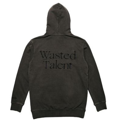 Wasted Talent Bellavista Hoodie - Washed Black