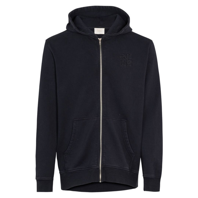 Wasted Talent Cultus Zip Hoodie Washed Black | WT Boutique