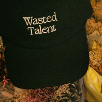 Wasted Talent Dad Hat - Black
