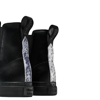 Wasted Talent | Globe Dover Shoes Ophidian Collection - Black / Snake