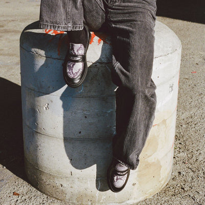 Wasted Talent | Globe Liaizon Skate Shoes Ophidian Collection - Black / Snake