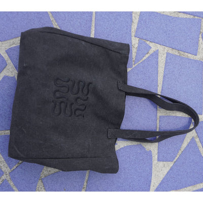 Wasted Talent Aequitas Tote Bag - Washed Black