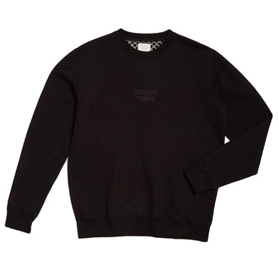 Wasted Talent Medoc Crew Neck - Black