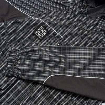 Wasted Talent X Nomadik Outerwear Jacket - Grey Check