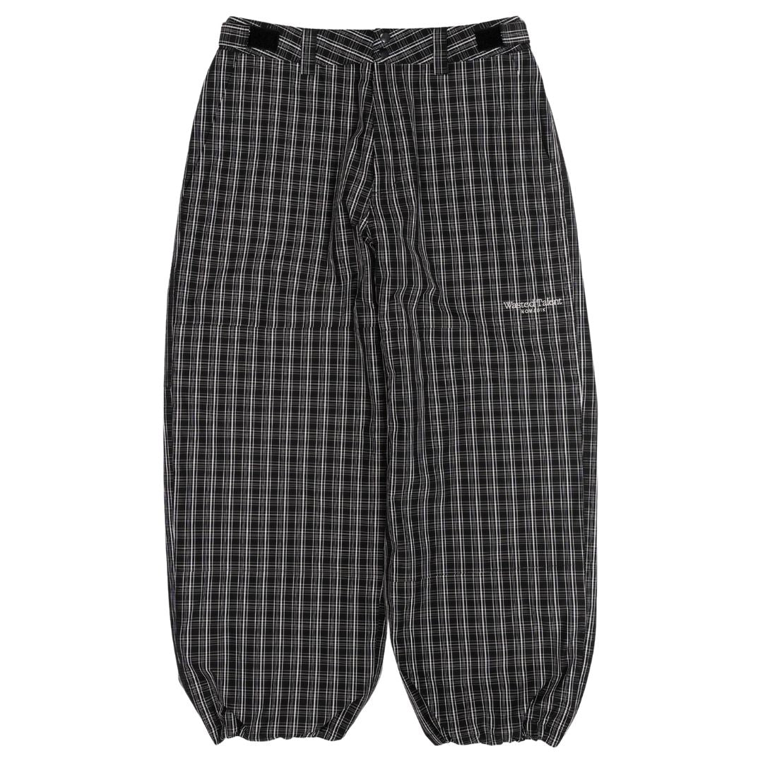 Wasted Talent X Nomadik Outerwear Pants Check Grey | GOBLIN TECH
