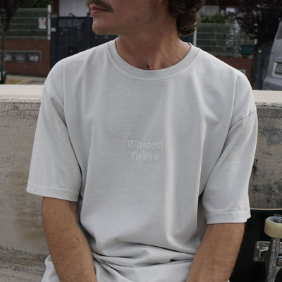 Wasted Talent Linea Premium T-Shirt - Off White