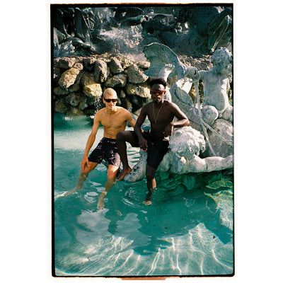 Wasted Talent Altea Boardshorts - Black with L'été Print