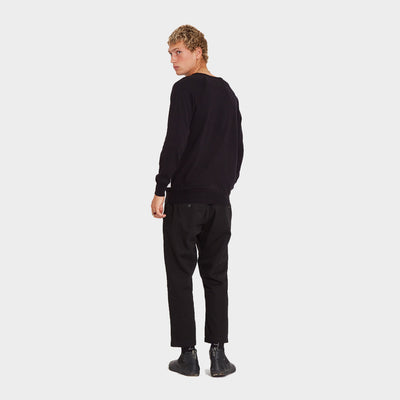 Wasted Talent Marais Crew Neck - Black