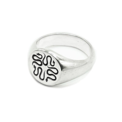 Wasted Talent | The Hunt NYC Signet Ring - .925 Sterling Silver