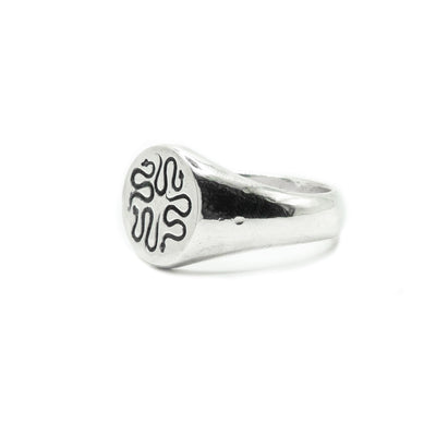 Wasted Talent | The Hunt NYC Signet Ring - .925 Sterling Silver