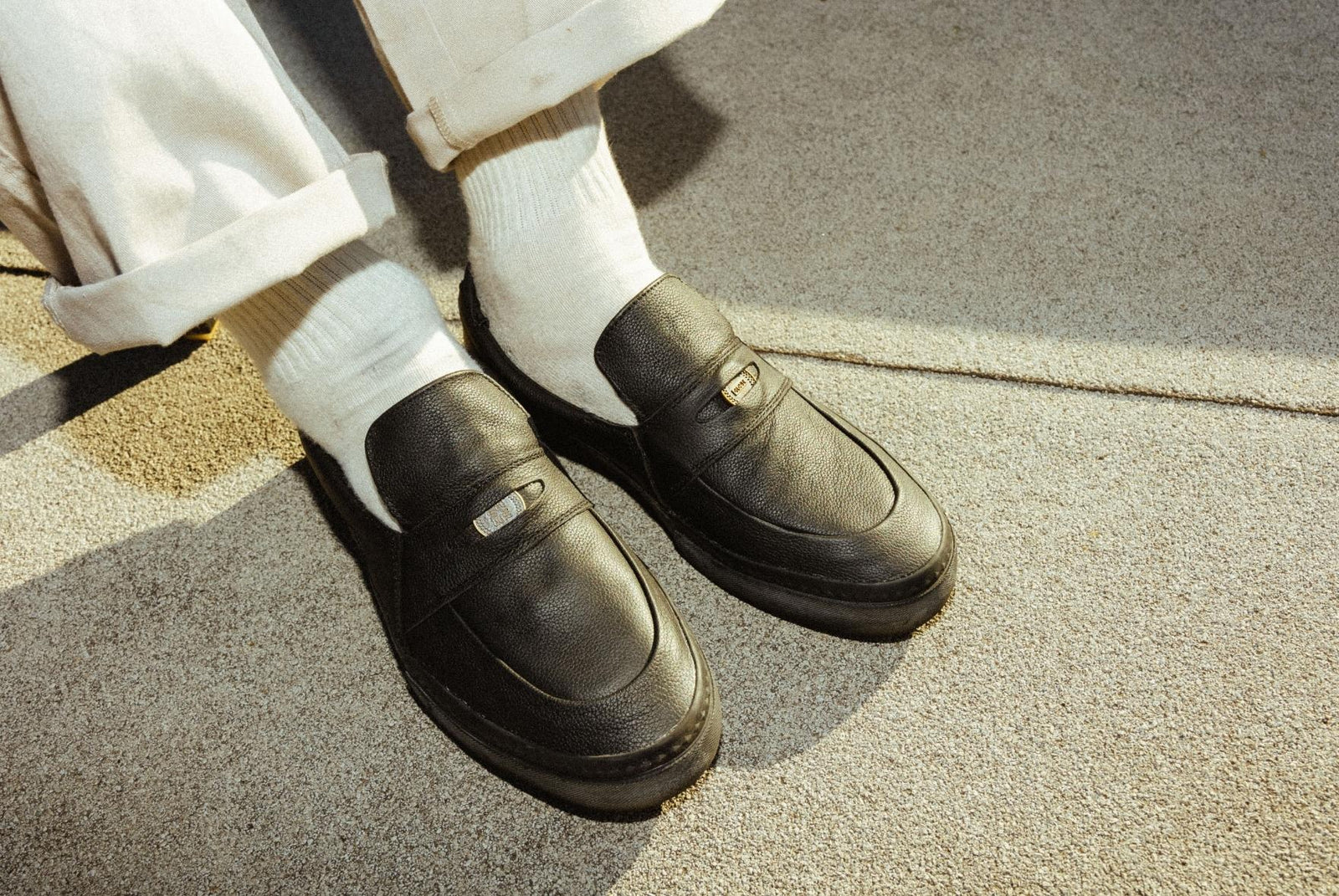 wasted talent globe the liaizon penny loafer skate shoes