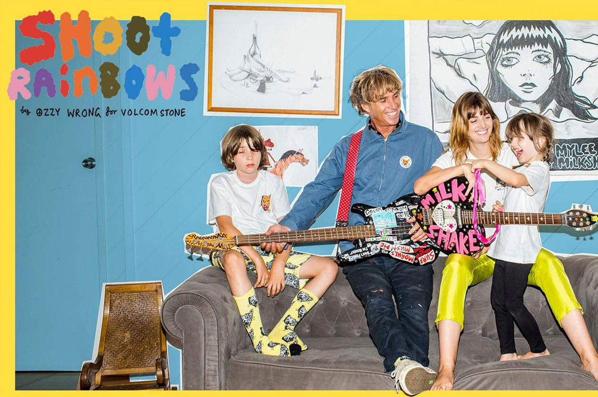 SHOOT RAINBOWS INTO FASCISM - VOLCOM X OZZIE WRIGHT