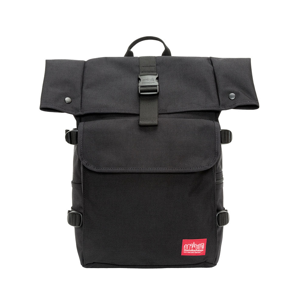 Manhattan Portage Silvercup Backpack Black — front view