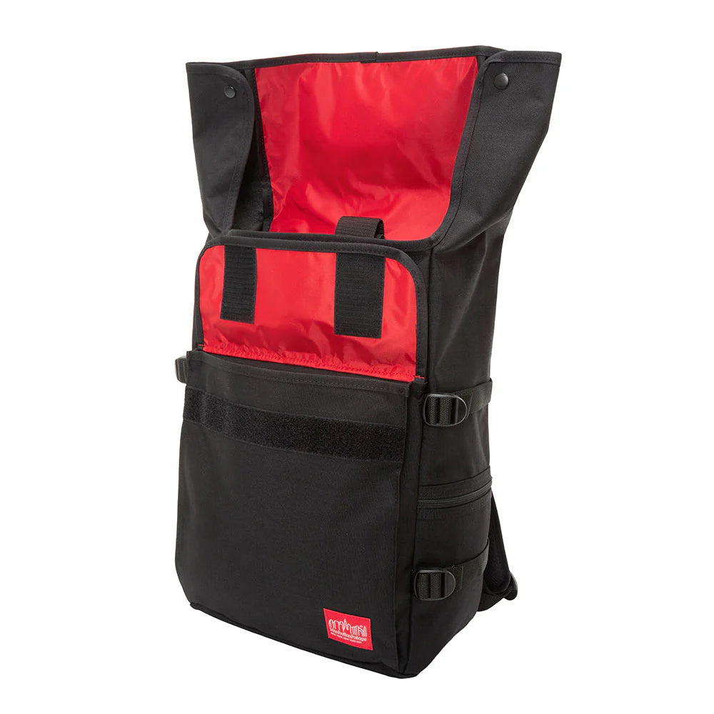 Manhattan Portage Silvercup Backpack Black — interior