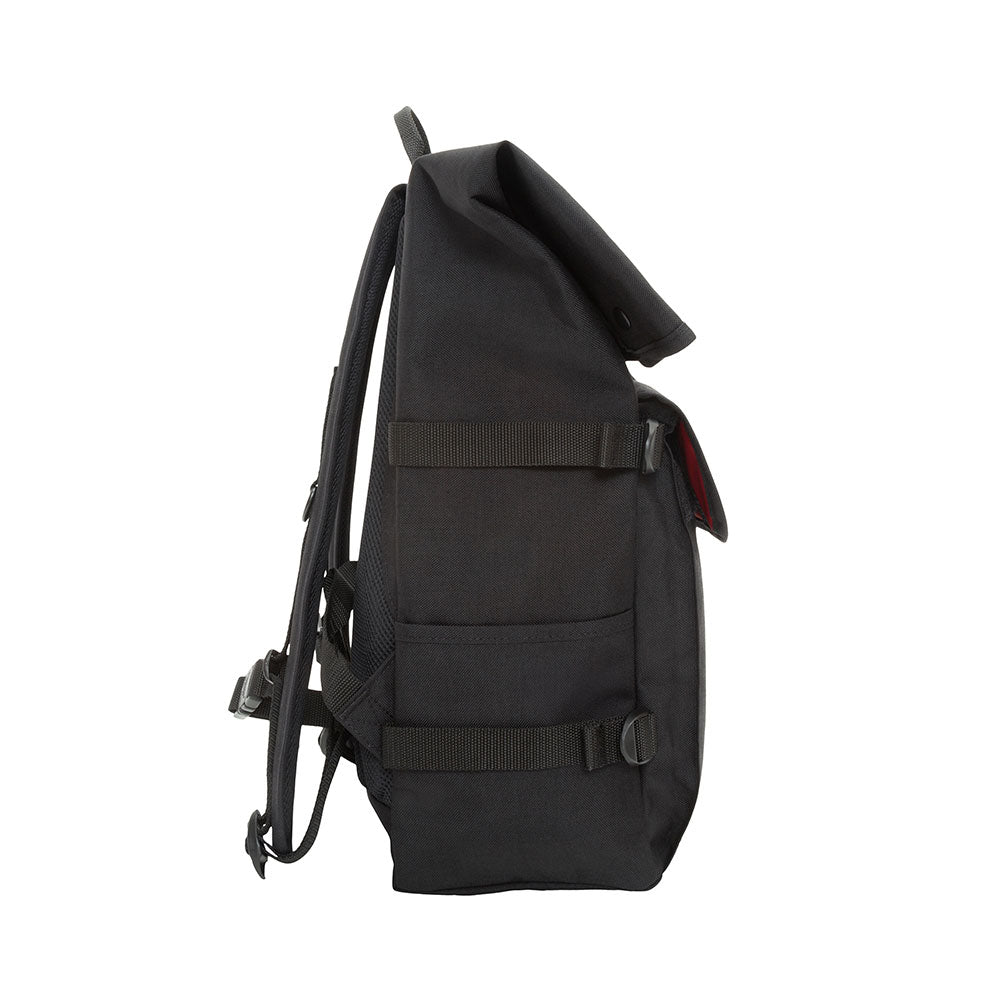 Manhattan Portage Silvercup Backpack — side detail