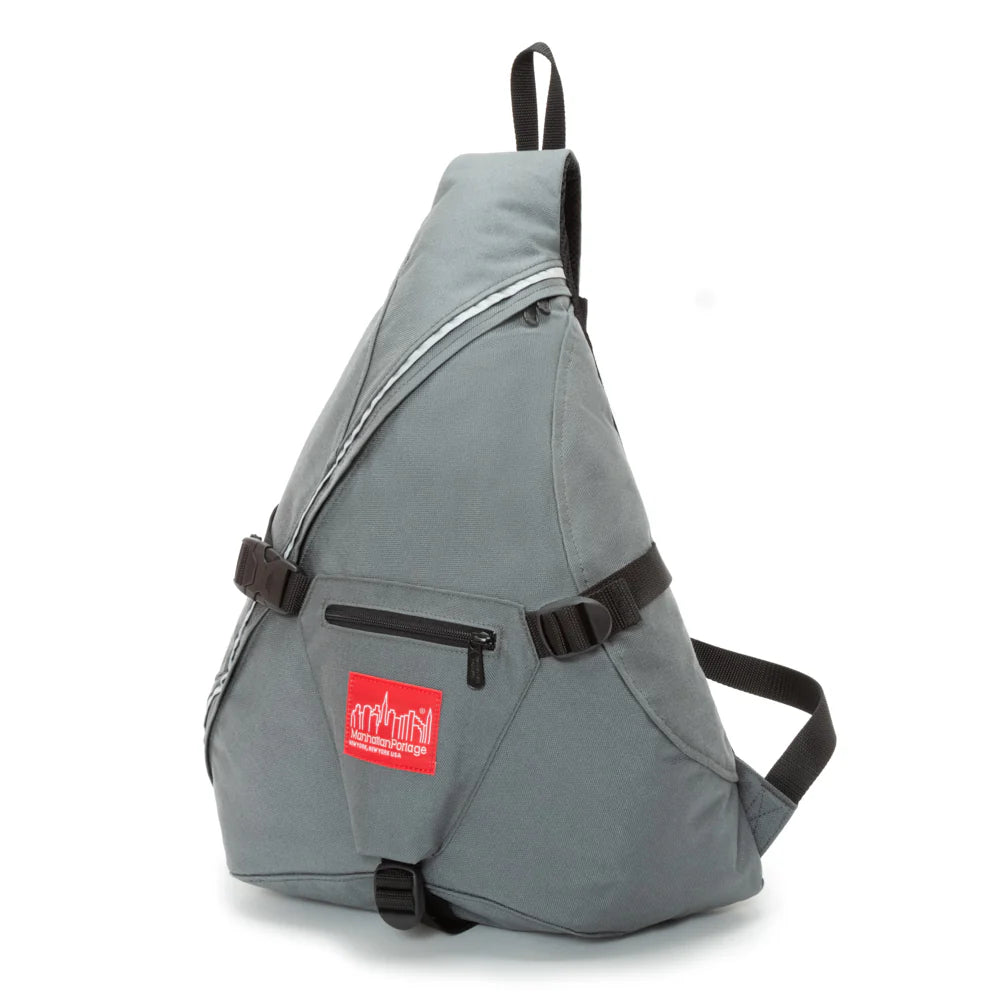 Manhattan Portage J-Bag (Lg) Ver. 2 Grey — angle view