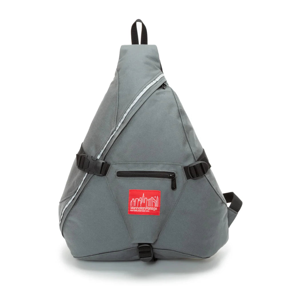 Manhattan Portage J-Bag (Lg) Ver. 2 Grey — front view