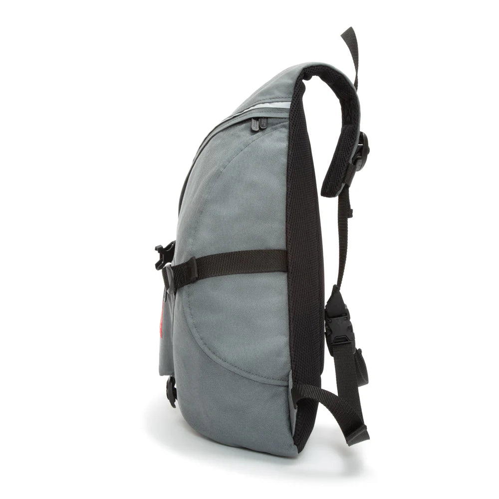 Manhattan Portage J-Bag (Lg) Ver. 2 Grey — side view