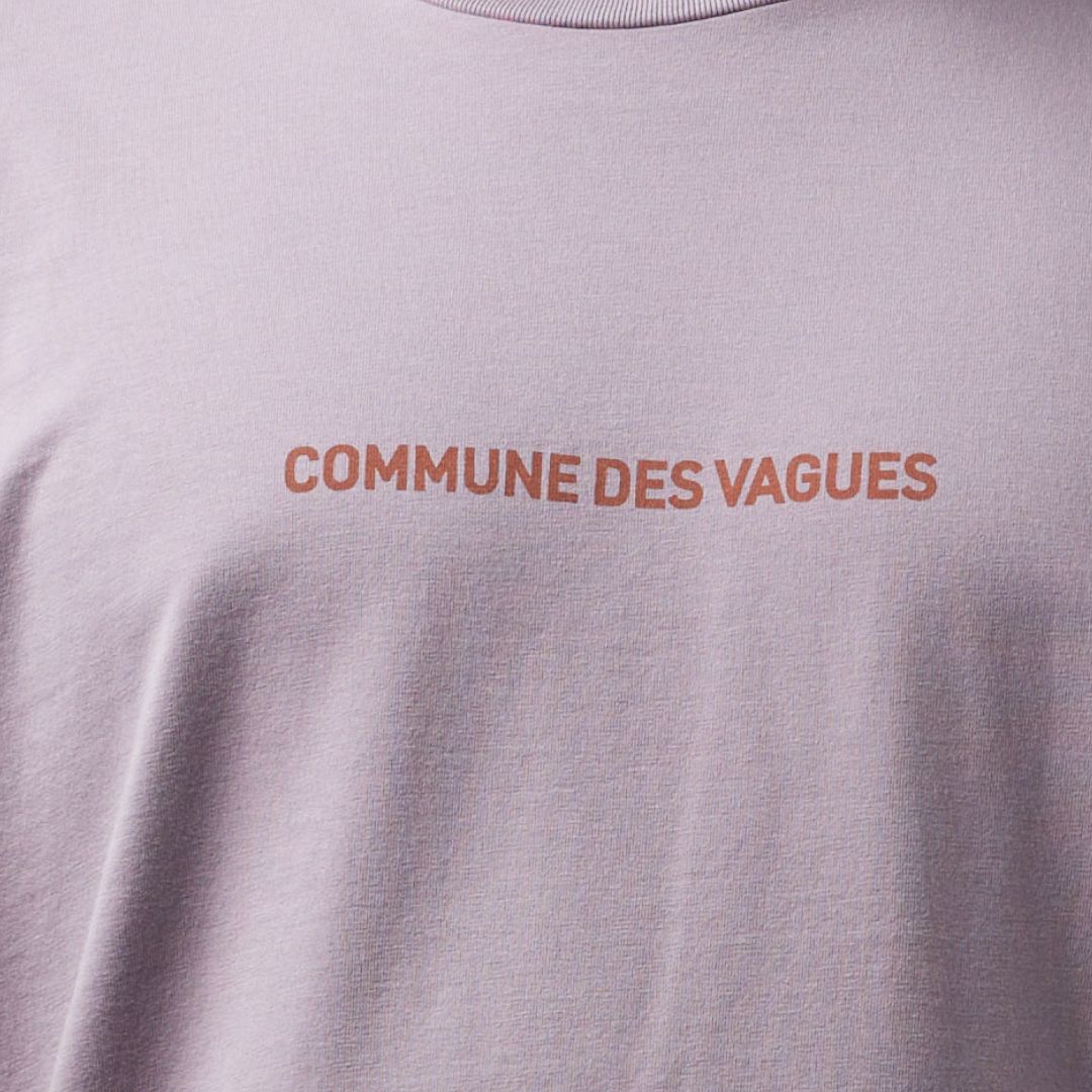 Commune Des Vagues Bodhisattiva T-Shirt - Purple Haze