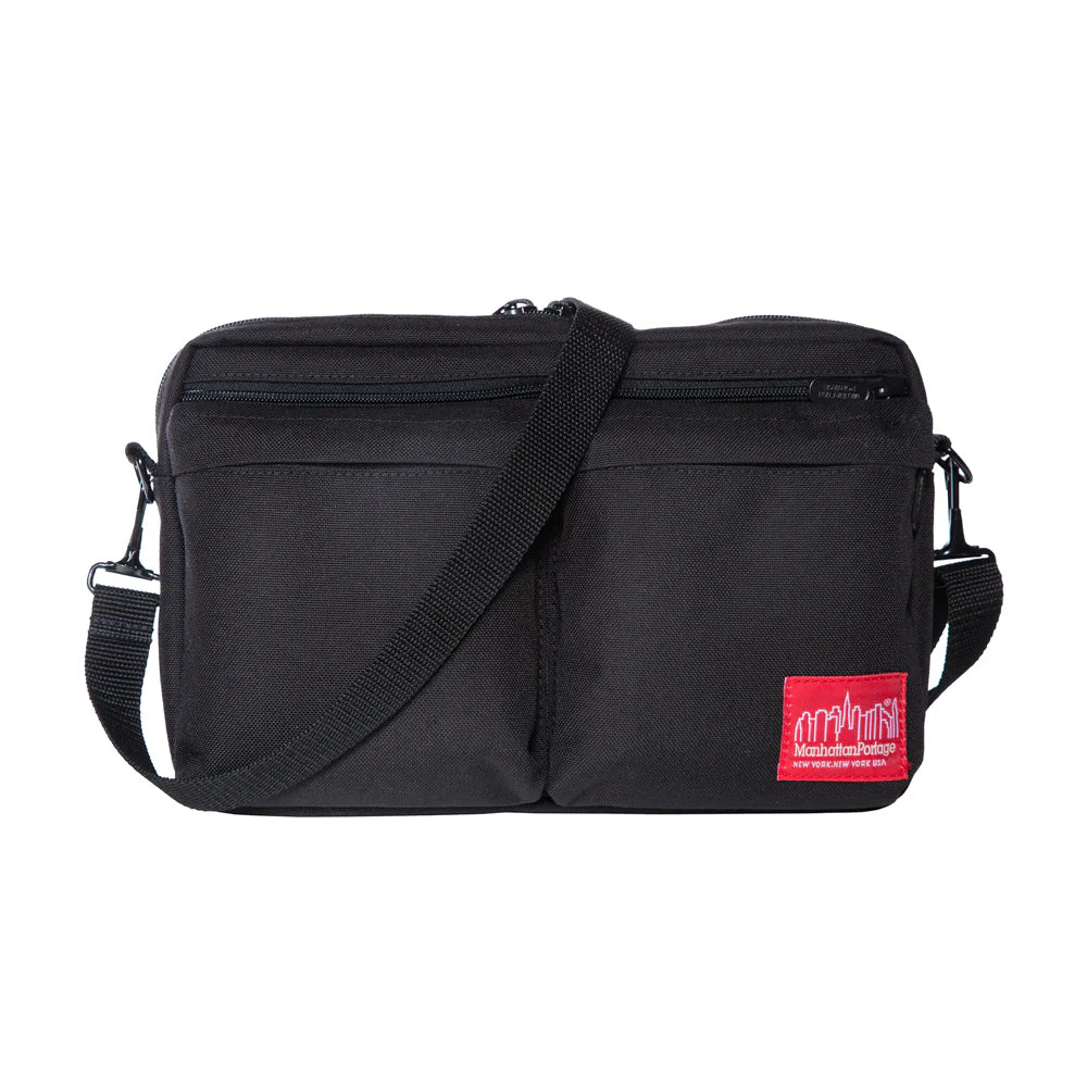 Manhattan Portage Albany Shoulder Bag Black — front view