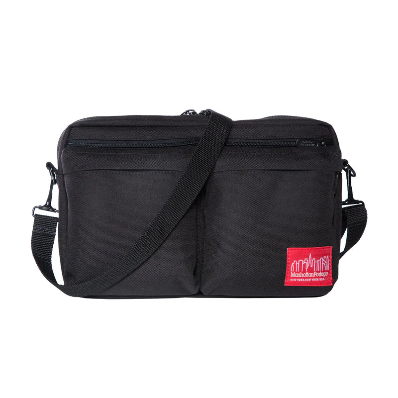 Manhattan Portage Albany Shoulder Bag Black — front view