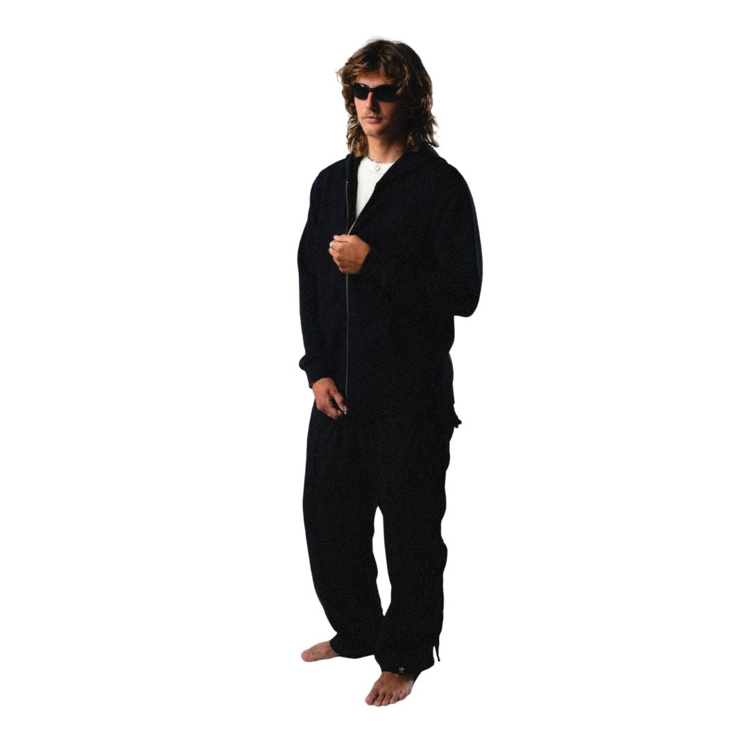 Wasted Talent Cultus Zip Hoodie Washed Black | WT Boutique