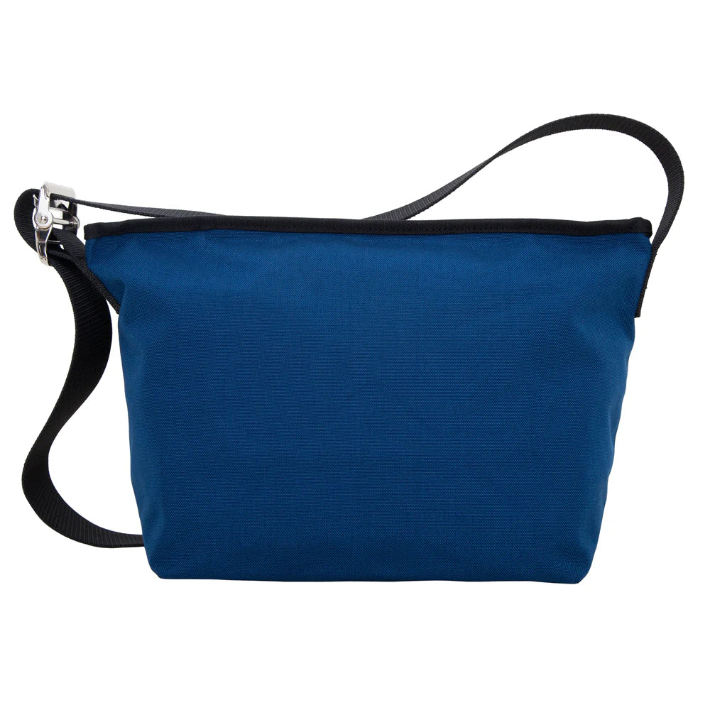Manhattan Portage Vintage Messenger Bag Jr (Md) Navy — back view