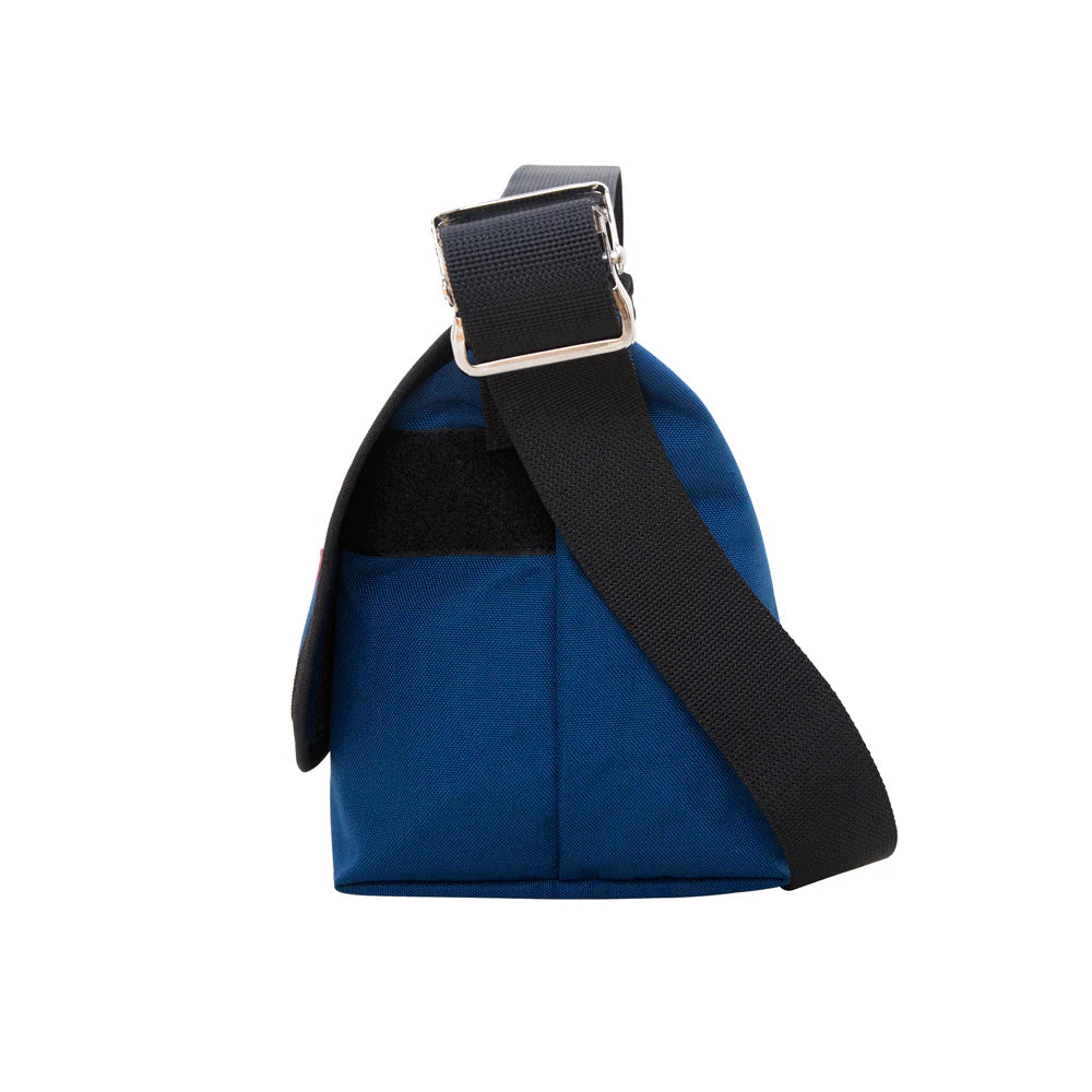 Manhattan Portage Vintage Messenger Bag Jr (Md) Navy — side view
