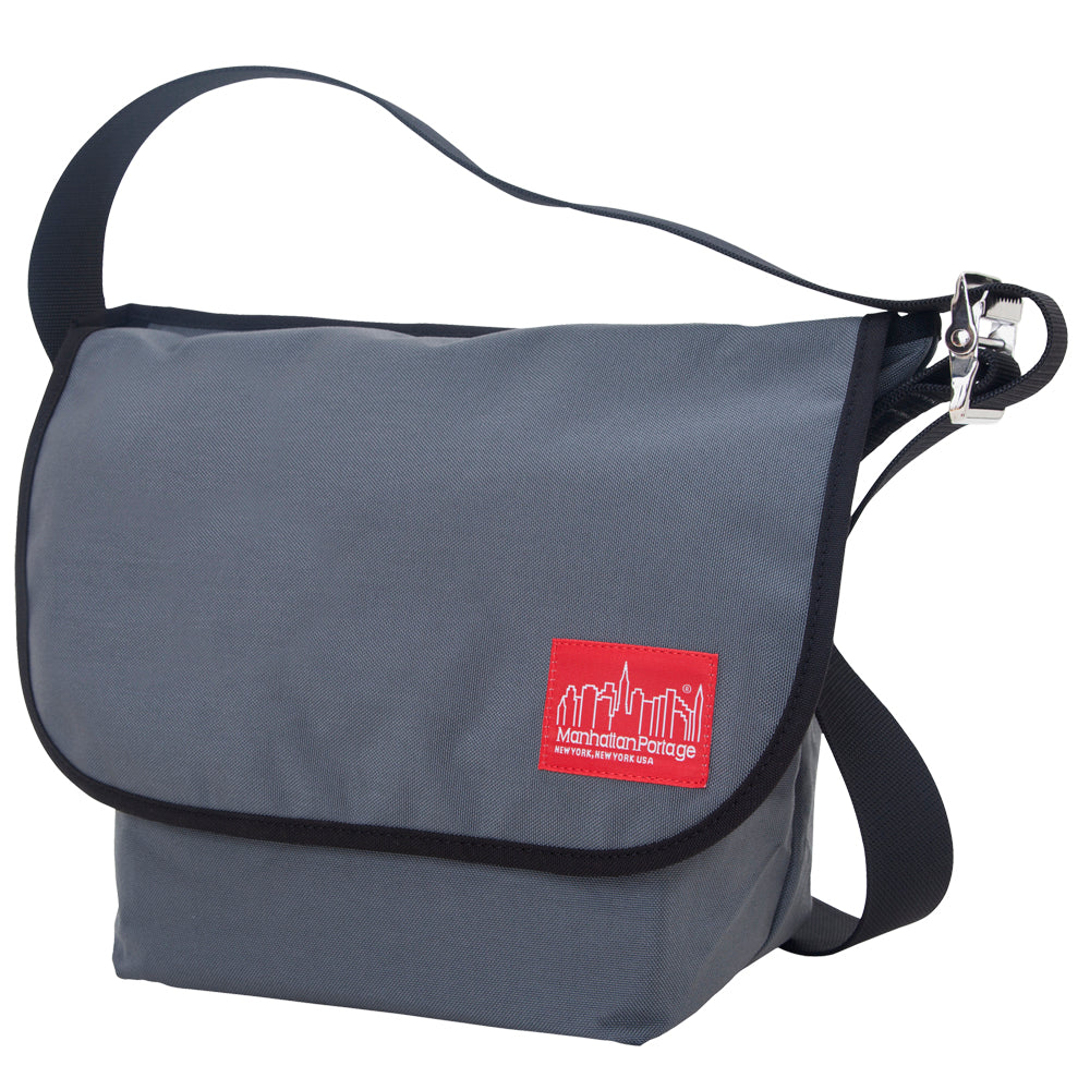 Manhattan Portage Vintage Messenger Bag (Md) Grey — grey view