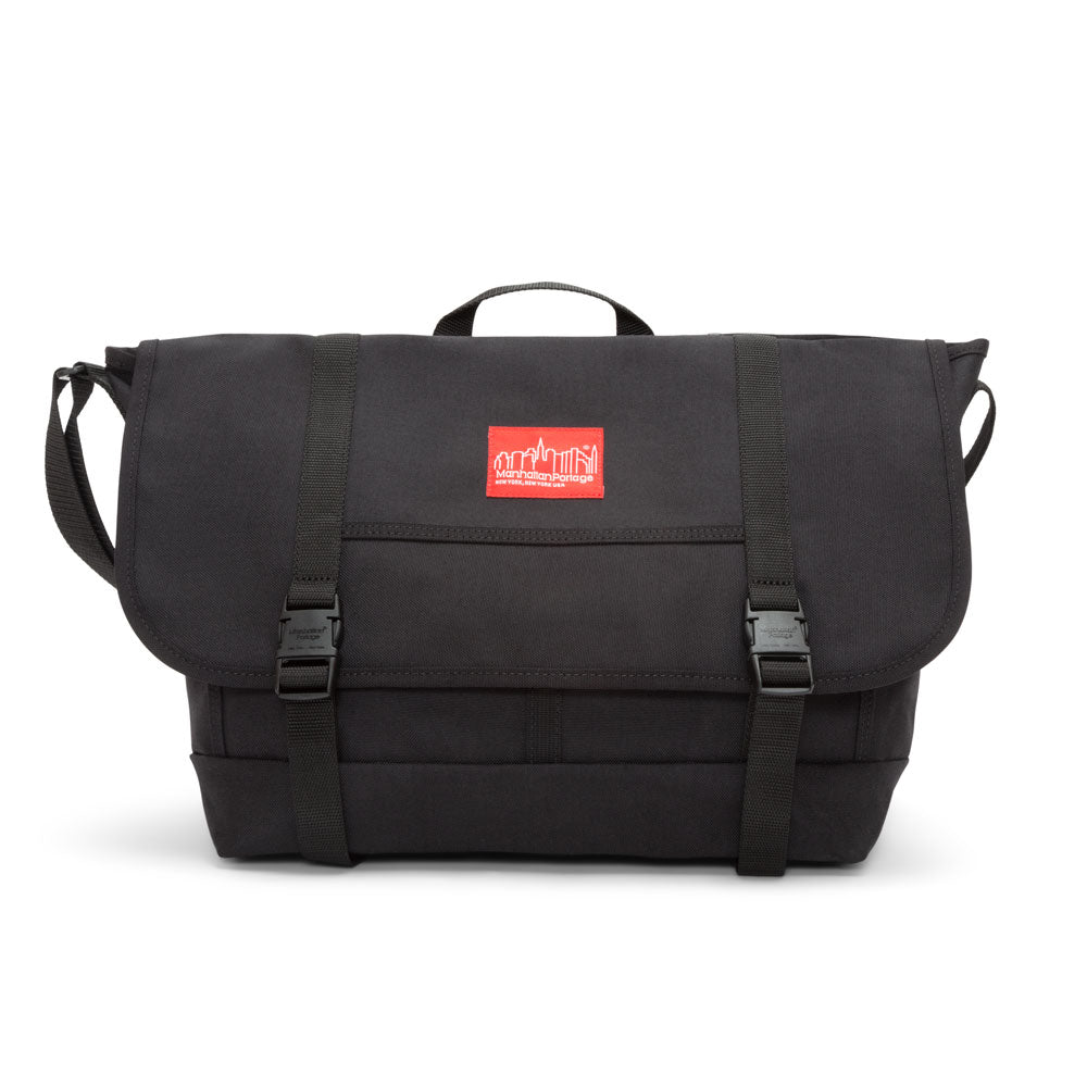 Manhattan Portage NY Messenger Bag Black — front view